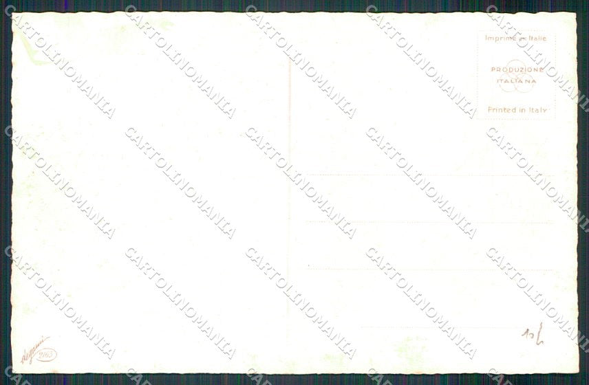 Artist Signed Max Ninon Romantic Couple Art Deco Degami 2163 cartolina XP8768 – retro