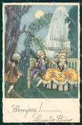 Artist Signed Busi Children Degami 693 cartolina XP8829 – fronte