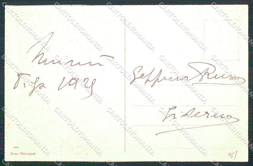 Artist Signed Properzi Venetian Couple serie 1011 cartolina XP8836 – retro