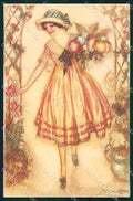 Artist Signed Mauzan Glamour Fashion Lady serie 248-1 cartolina XP8870 – fronte