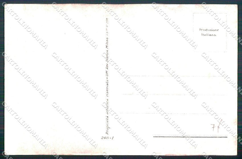Artist Signed Mauzan Glamour Fashion Lady serie 248-1 cartolina XP8870 – retro