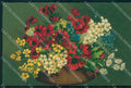 Artist Signed Flowers Velvet cartolina XP8919 – fronte