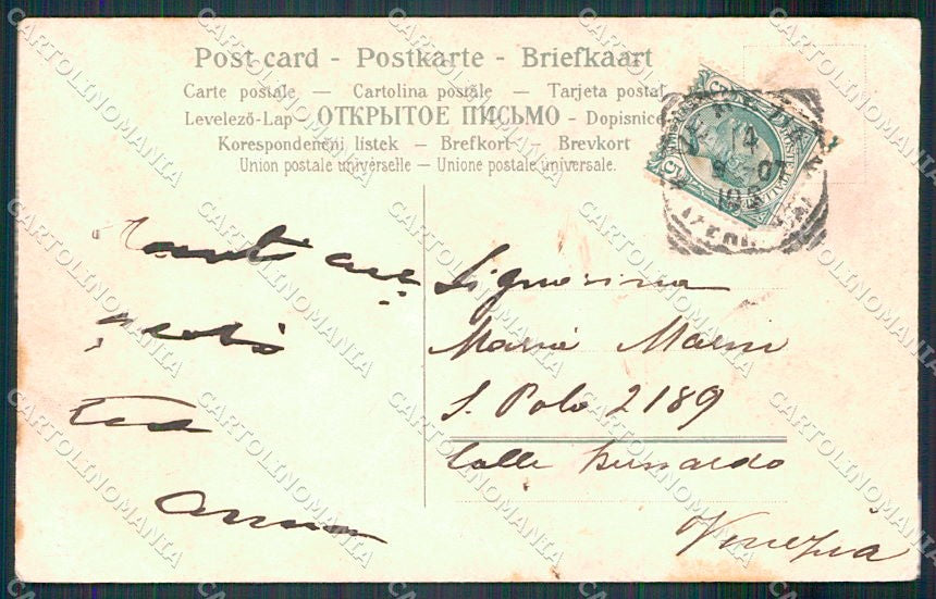 Artist Signed Catharina Klein Fruit PIEGHINA cartolina XP8934 – retro