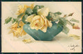 Artist Signed Catharina Klein Flowers Meissner Buch serie 1133 cartolina XP8937 – fronte