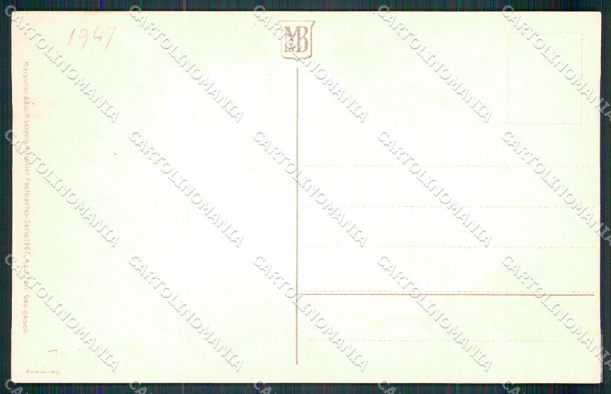 Artist Signed Catharina Klein Flowers Meissner Buch serie 1967 cartolina XP8950 – retro