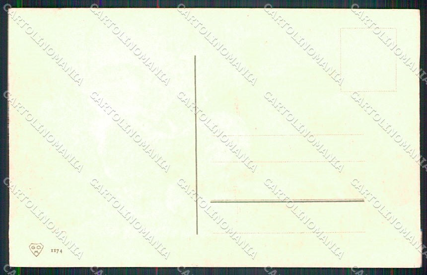 Artist Signed Catharina Klein Fruit cartolina XP8969 – retro