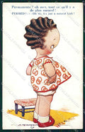 Artist Signed Tempest Girl serie 397 cartolina XP9110 – fronte