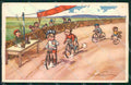 Artist Signed Castelli Children Sport Degami 970 cartolina XP9242 – fronte