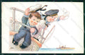 Artist Signed Children Sailor MM serie 1026 cartolina XP9292 – fronte