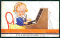 Artist Signed Vera Petersen Girl serie 2679 cartolina XP9297 – fronte