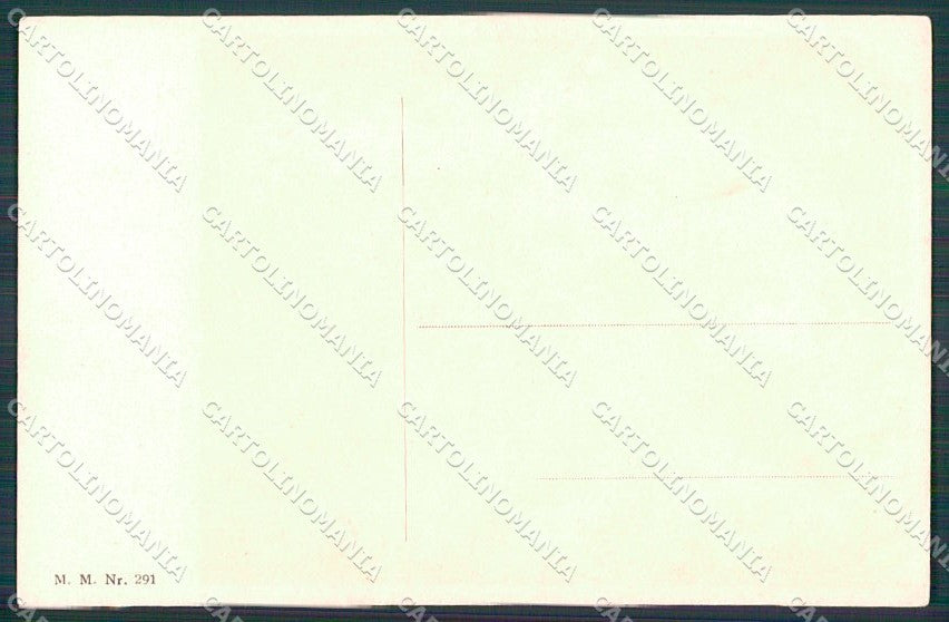 Artist Signed Betts Glamour Lady MM Vienne serie 291 cartolina XP9304 – retro