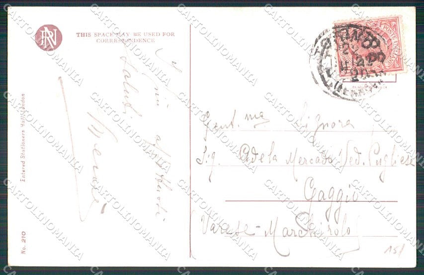 Artist Signed P. Boileau Reinthal Newman serie 210 PIEGHINA cartolina XP9354 – retro