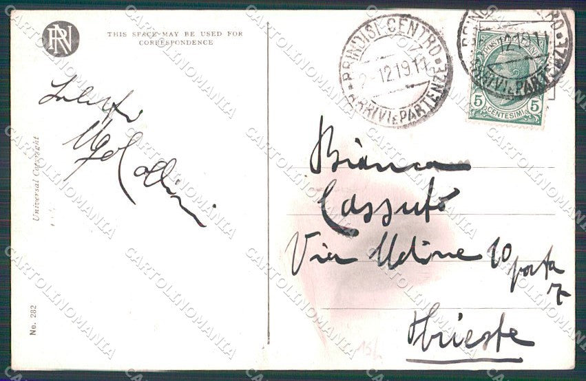 Artist Signed P. Boileau Reinthal Newman serie 282 PIEGHINE cartolina XP9360 – retro