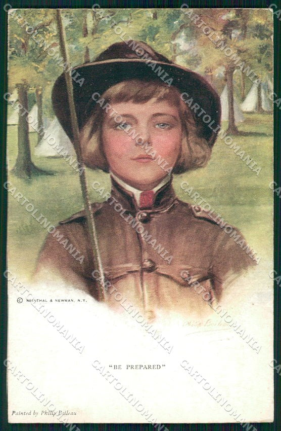 Artist Signed Philip Boileau Lady Reinthal Newman serie 750 cartolina XP9362 – fronte
