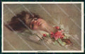 Artist Signed Philip Boileau Lady Reinthal Newman Sweetheart cartolina XP9380 – fronte