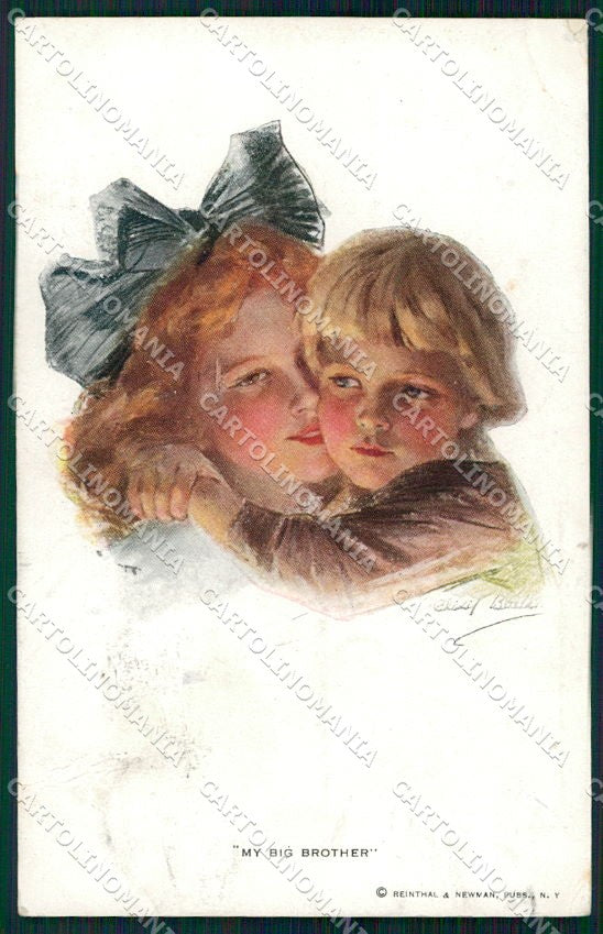 Artist Signed Boileau Lady Reinthal Newman serie 297 ABRASA cartolina XP9394 – fronte