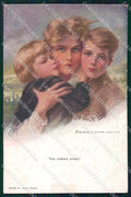 Artist Signed Philip Boileau Lady Reinthal Newman serie 761 cartolina XP9396 – fronte