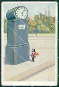 Artist Signed Children cartolina XP9422 – fronte