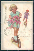 Artist Signed Collino Children serie 1024-23 cartolina XP9490 – fronte