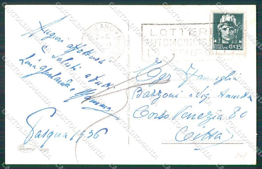 Artist Signed Collino Children cartolina XP9497 – retro