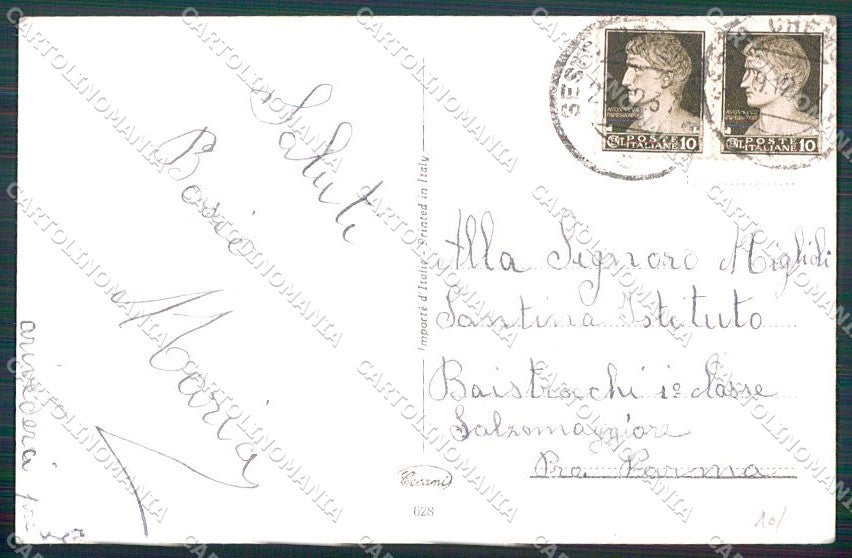 Artist Signed Collino Girl Easter Pasqua STRAPPINO cartolina XP9503 – retro