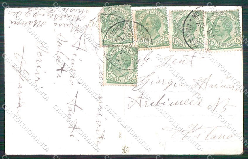 Artist Signed Montaguti Romantic Couple serie 302 cartolina XP9512 – retro