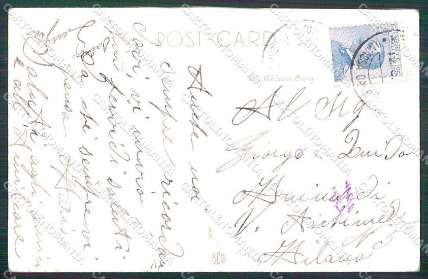 Artist Signed Montaguti Romantic Couple serie 302 cartolina XP9513 – retro