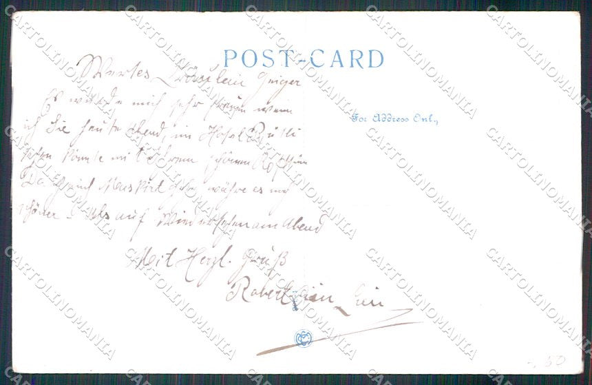 Artist Signed Montaguti Romantic Couple PIEGATA cartolina XP9519 – retro