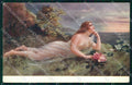 Artist Signed Montaguti Lady serie 286-3 PIEGHINE cartolina XP9524 – fronte