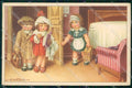 Artist Signed Bertiglia Children serie 550-30 PIEGHINA cartolina XP9534 – fronte