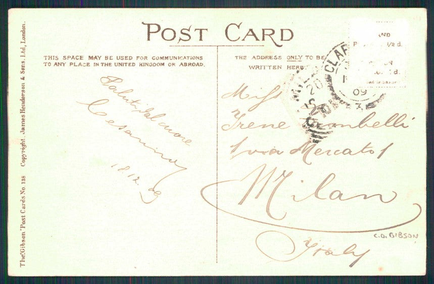 Artist Signed Dana Gibson Lady Another Monopoly cartolina XP9587 – retro