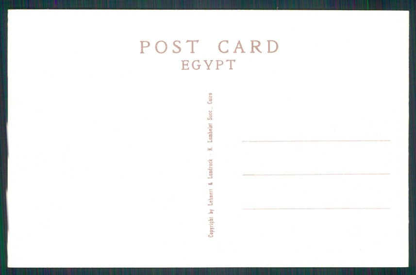 Artist Signed Egypt Pharaoh Amenkepeshef cartolina XP9647 – retro