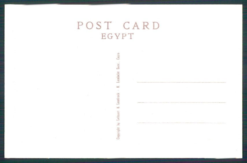 Artist Signed Egypt Elysian Fields cartolina XP9649 – retro