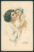 Artist Signed Villa Villani Glamour Lady serie 7620 STRAPPINO cartolina XP9676 – fronte