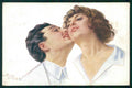 Artist Signed Villa Villani Romantic Couple serie 1026-5 cartolina XP9687 – fronte