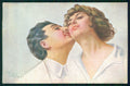 Artist Signed Villa Villani Romantic Couple serie 1026 cartolina XP9688 – fronte