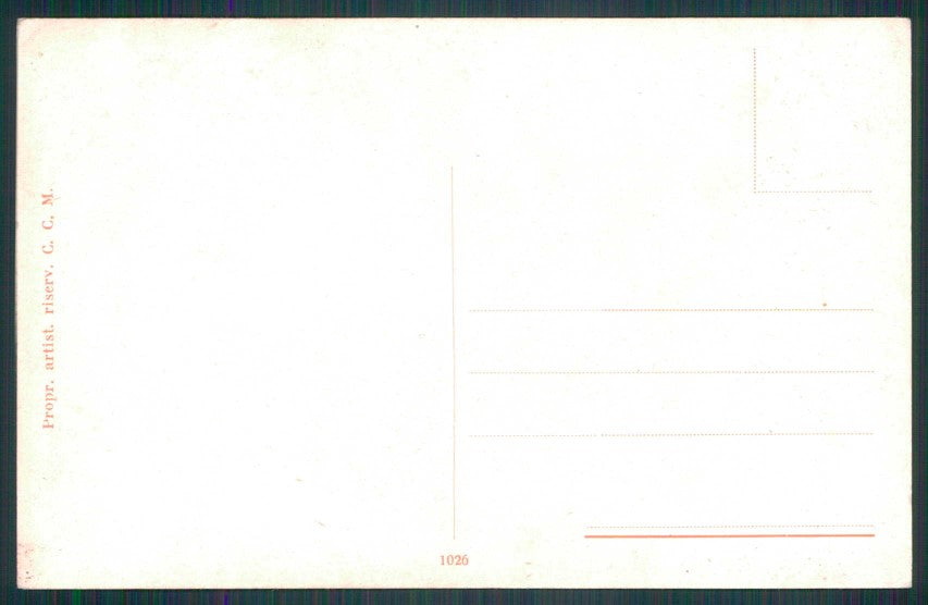 Artist Signed Villa Villani Romantic Couple serie 1026 cartolina XP9688 – retro
