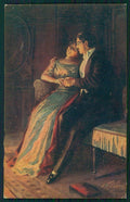 Artist Signed Villa Villani Romantic Couple serie 7035 cartolina XP9689 – fronte