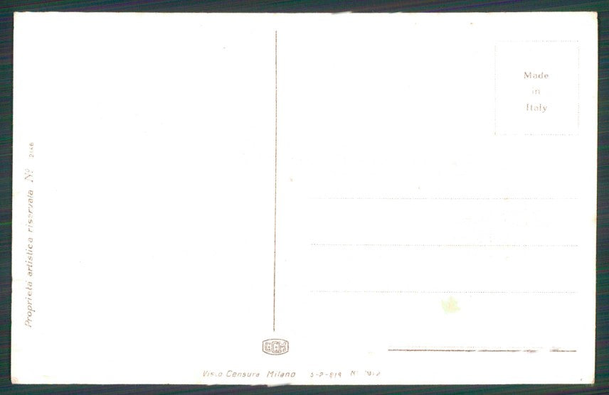 Artist Signed Grande Kiss Romantic Couple serie 2146 STRAPPINO cartolina XP9792 – retro