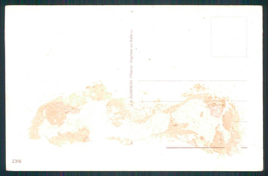Artist Signed Dernini Children Money serie 2316 ABRASA cartolina XP9842 – retro