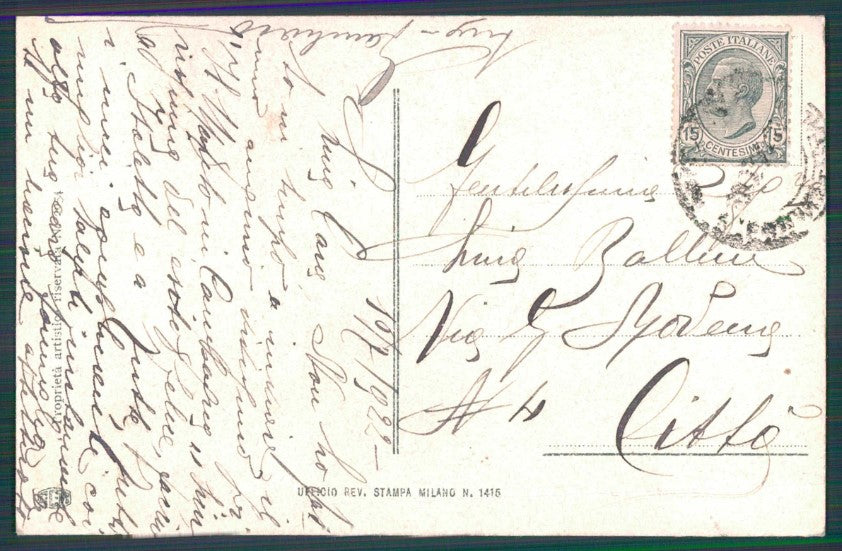 Artist Signed San Marco Romantic Couple serie 2054 cartolina XP9880 – retro