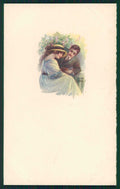 Artist Signed San Marco Romantic Couple serie 892M-1 ABRASA cartolina XP9891 – fronte