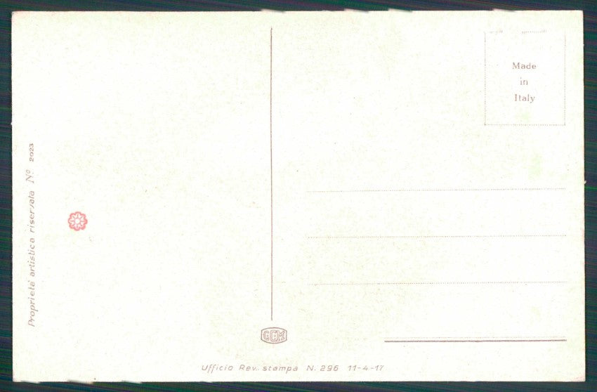 Artist Signed San Marco Romantic Couple serie 2023 cartolina XP9895 – retro