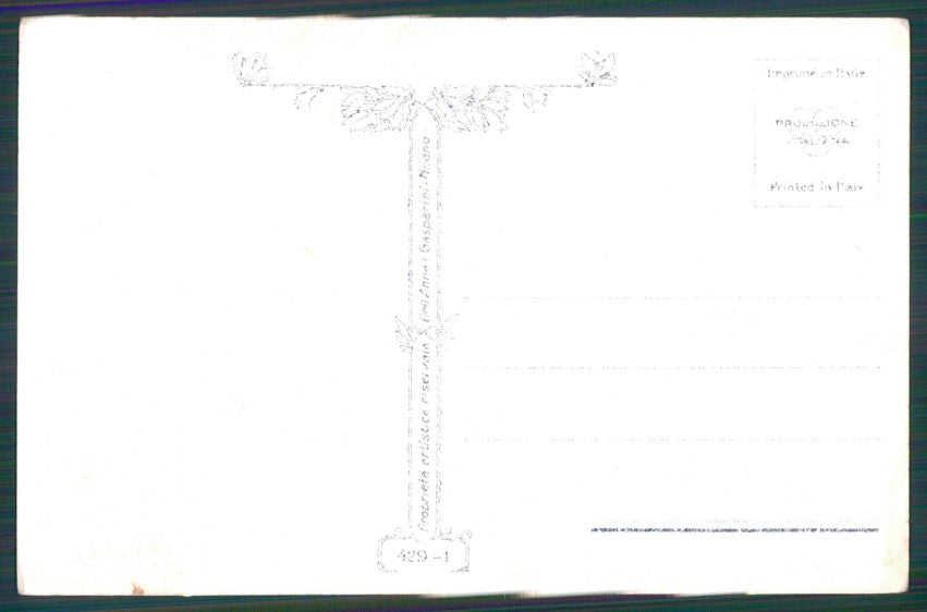 Artist Signed Simonetti Romantic Couple serie 429-1 cartolina XP9909 – retro