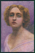 Artist Signed F. Spotti Actress Lyda Borelli serie 101 cartolina XP9922 – fronte