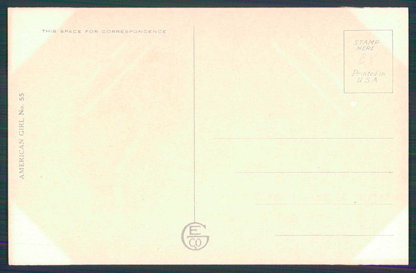 Artist Signed Pearle Fidler LeMunyan Glamour Lady serie 55 cartolina XP9971 – retro