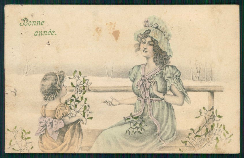 Artist Signed Viennoise Glamour Fashion Lady V K Vienne 5015 cartolina XP9988 – fronte