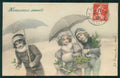 Artist Signed Viennoise Children V K Vienne 5002-a cartolina XP9990 – fronte