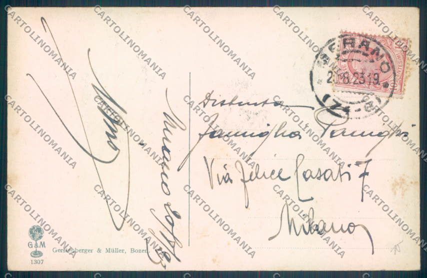 Bolzano Stelvio Trafoi cartolina ZB0004 – retro