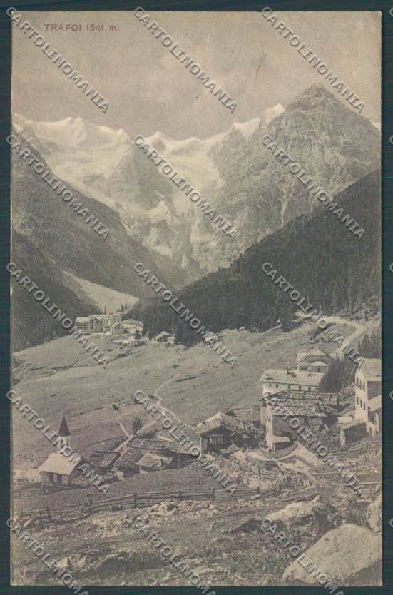 Bolzano Stelvio Trafoi cartolina ZB0008 – fronte